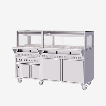 Serving Heating Counter