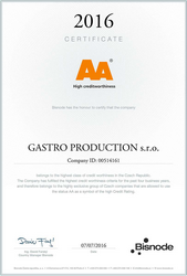AA Certificate