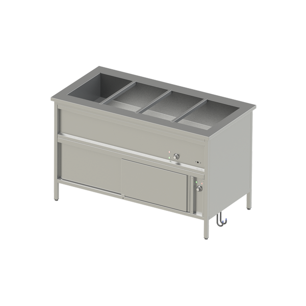 Heating Cabinet 1600 with integrated Bain Marie